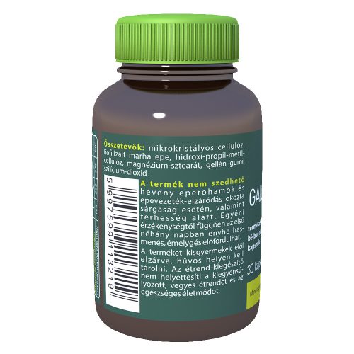 GALLMET-Natural * 30 capsule de acid biliar