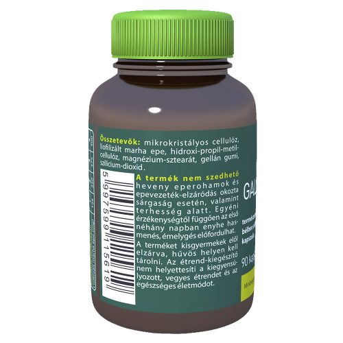 GALLMET-Natural * 90 capsule de acid biliar