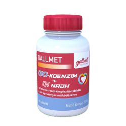  GALLMET - Coenzyme Q10 + Q1 NADH 60 tablets for a healthy heart