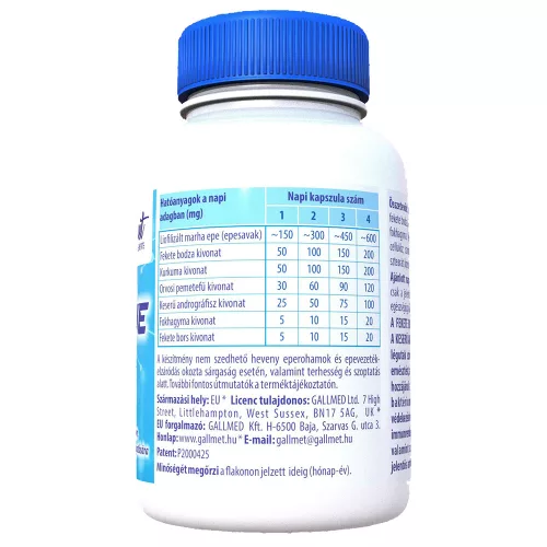 GALLMET-Immune - 30 capsules of bile acids and herbs