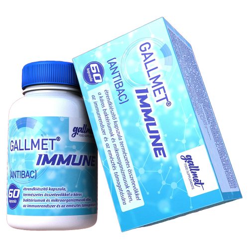 GALLMET-Immune (AntiBac) - 60 kapsułek z kwasami żółciowymi i ziołami